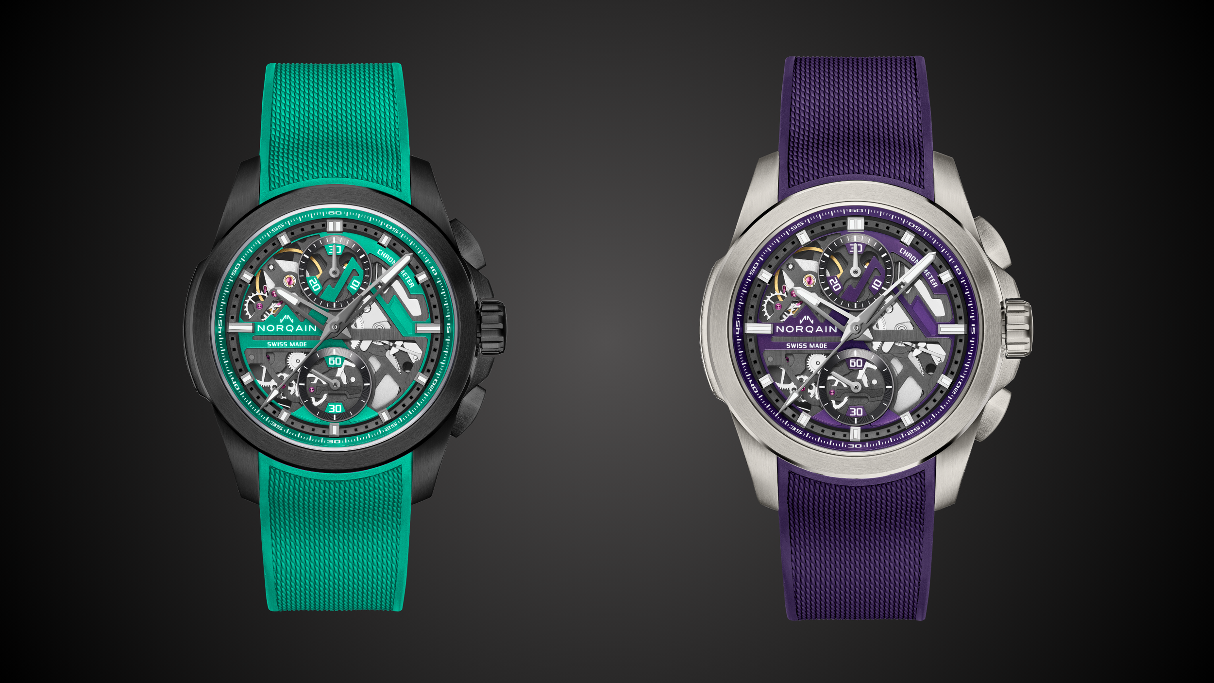 Introducing the Norqain Independence Skeleton Chronograph 42mm